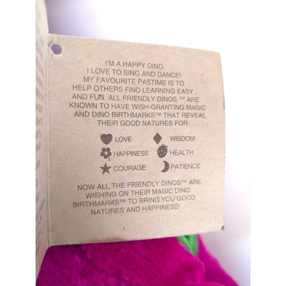 Friendly Dino With Backpack & Dino Birthmark New - Picture 7 of 7